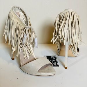 Faux Suede High Heels